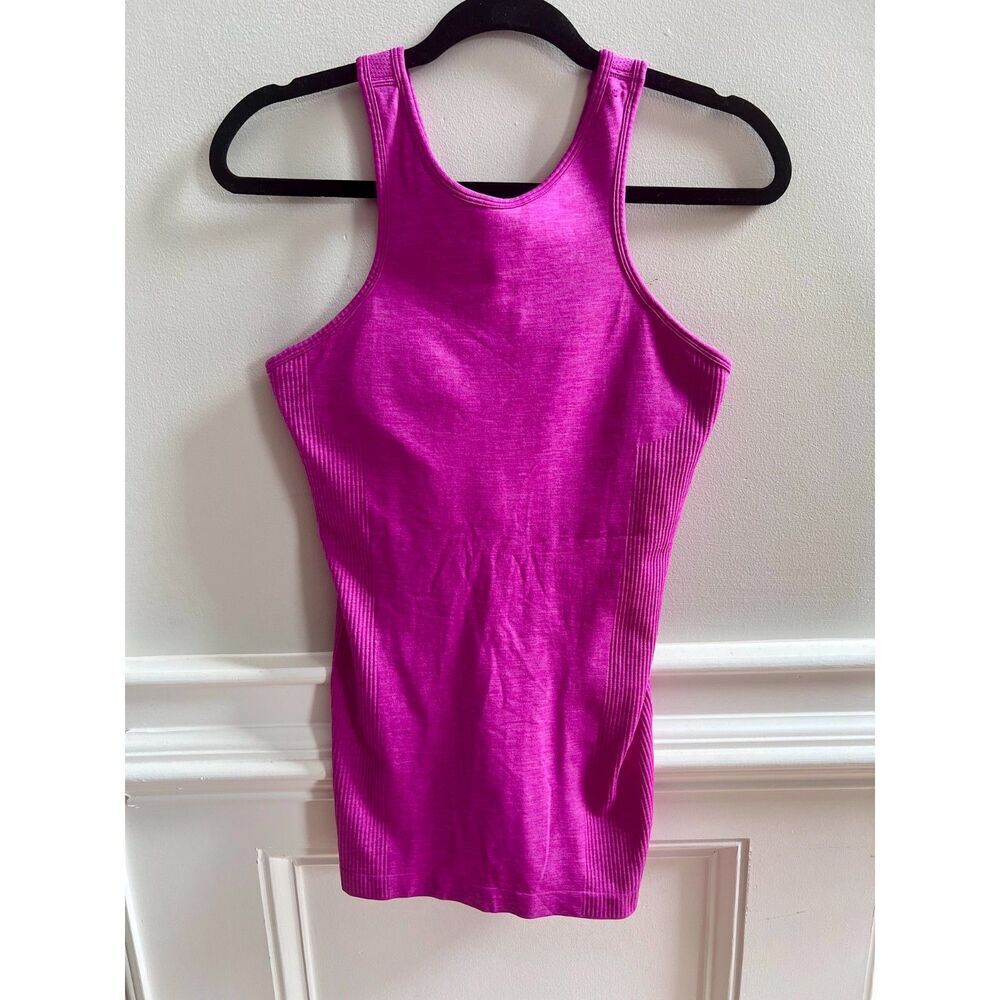 💜 Lululemon Seamlessly Covered Tank | Heathered Ultra Violet | Women’s Size 4